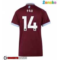 Ženske Nogometnih dresov Aston Villa Pau Torres #14 Domači 2026-27 Kratki rokavi